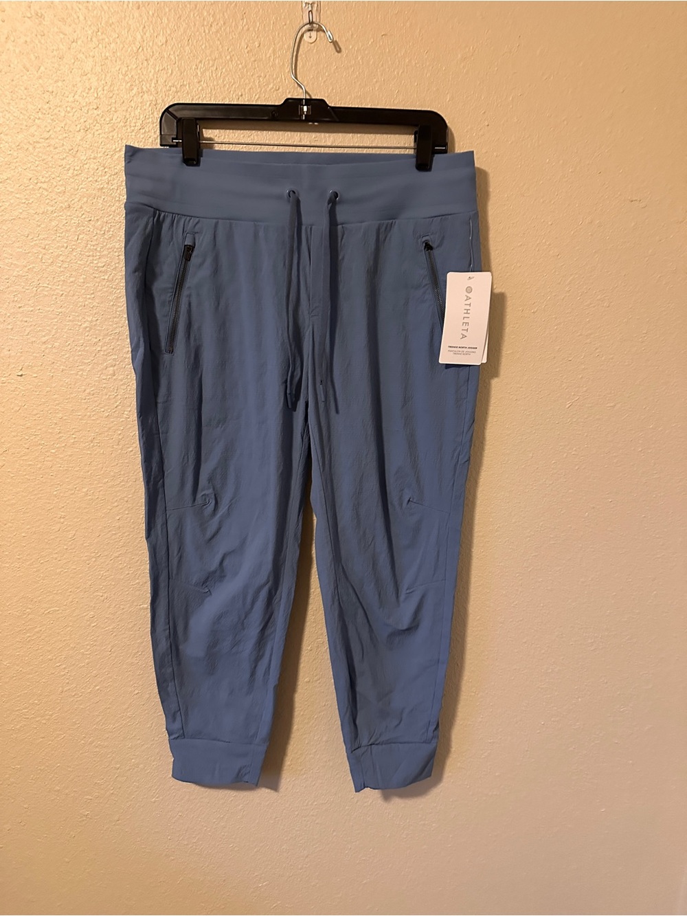 Athleta Trekkie North Jogger Blue Size 12P petite NWT